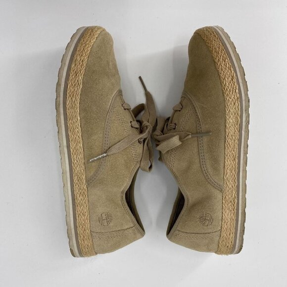 Timberland Eivissa Leather Sea A1MA5 Taupe Women’s Size 7.5 - Picture 7 of 10